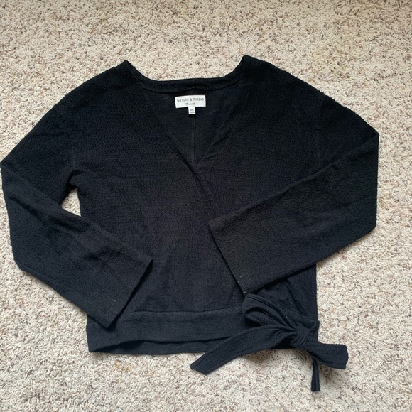 MADEWELL Wrap Tie Shirt - Picture 3 of 6